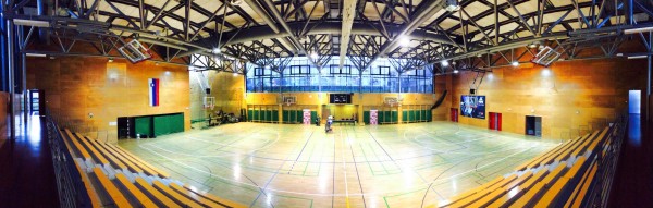 Telovadnice gimnazije Ptuj je pripravljena na zaključni turnir.